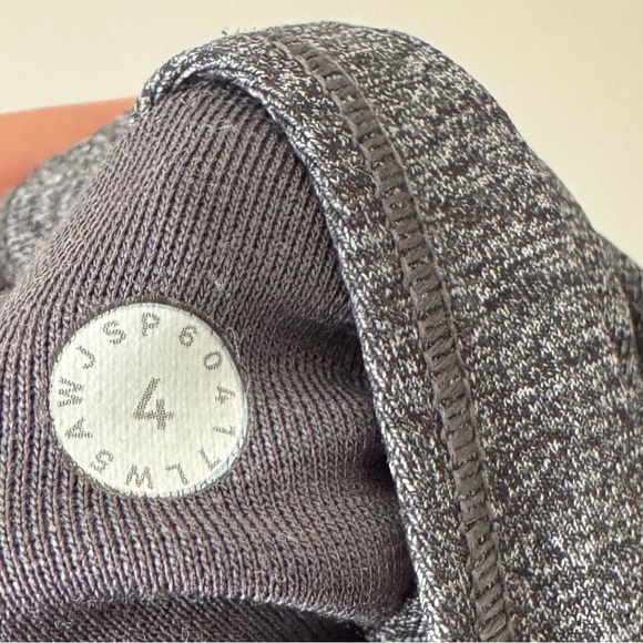 LULULEMON Wunder Under HR Tight SE Tech Gray Leggings w/ mesh detail Size 4 - Picture 5 of 5